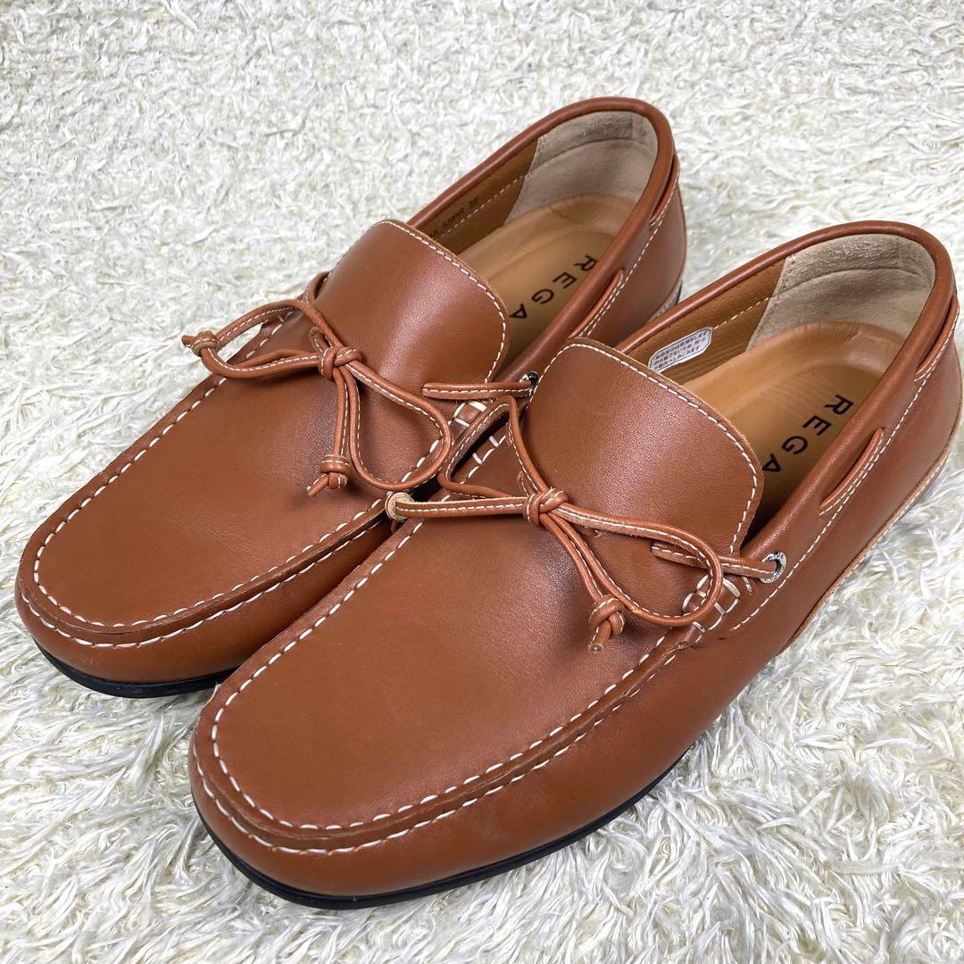 『極美品』REGAL 55PR リーガル　革靴　デッキシューズ　ローファー