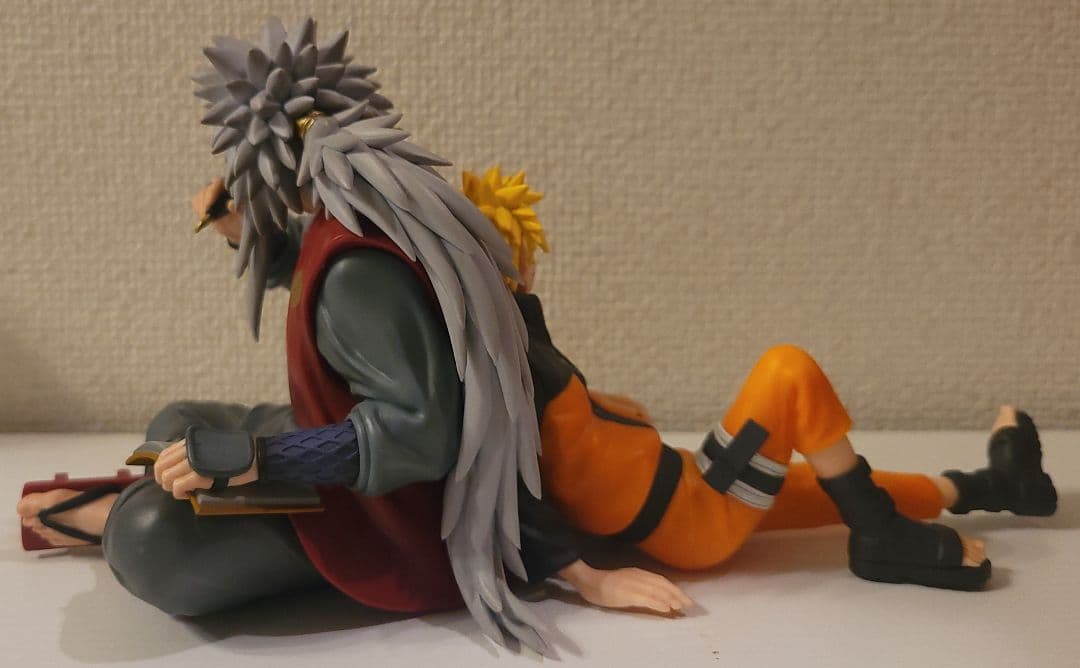 ナルト　一番くじ　ラストワン賞　ナルト&自来也　伝説の三忍　開封品