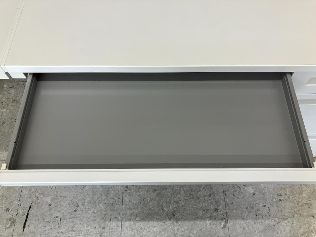 内田洋行 デスクシステム サイドデスク付き JOIFA307 ホワイト②