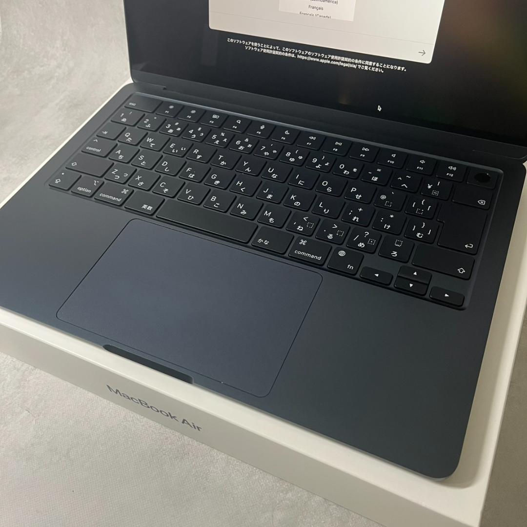 極美品 MacBookAir M2 MLY33J/A ミッドナイト