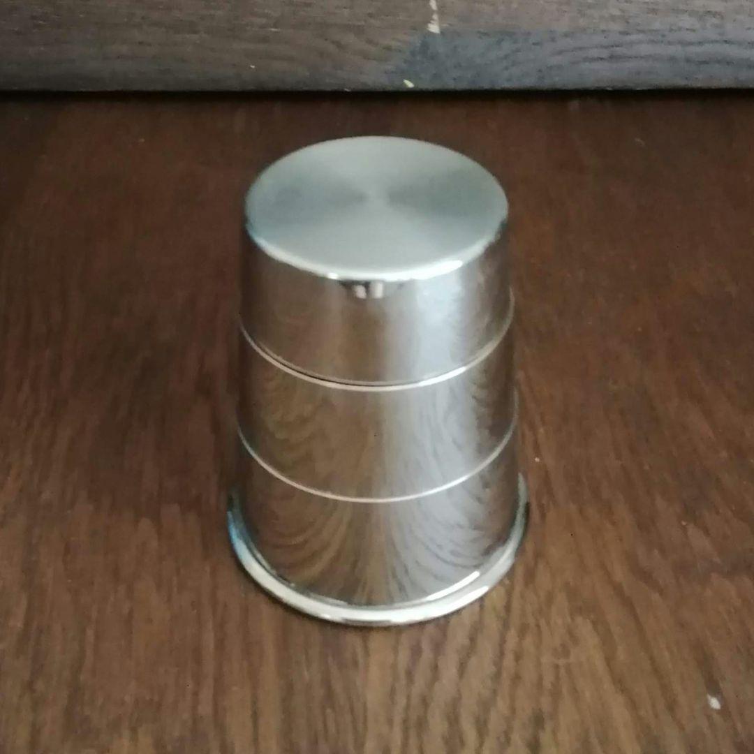 逸品　ドイツWMF　収縮式　携帯用コップ　アンティーク　ヒトラーユーゲント　野営