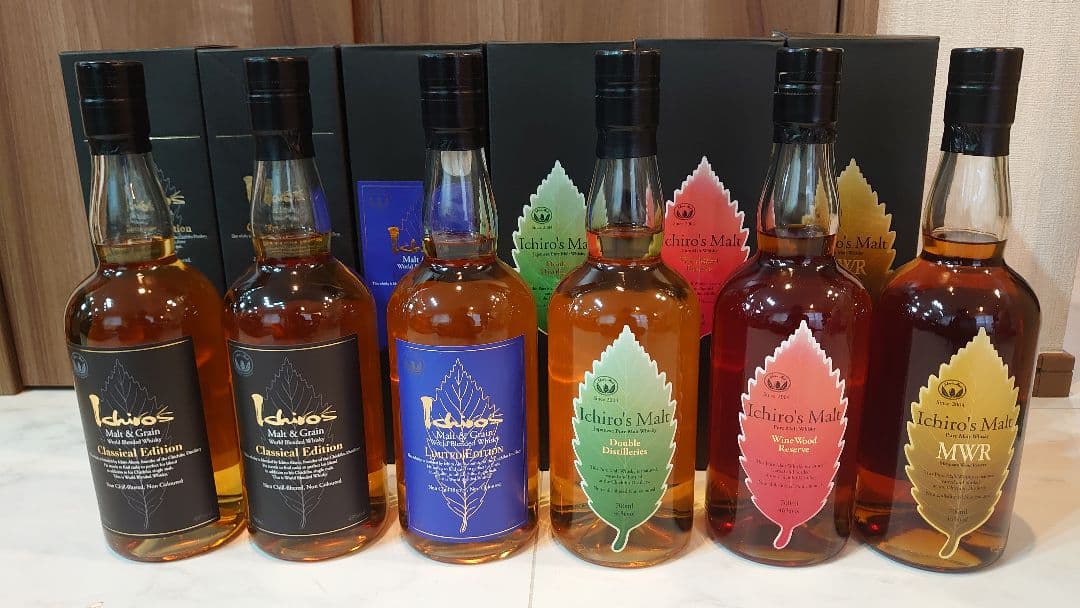 イチローズモルト 6本セット新品 DD MWR WWR ジャパニーズ