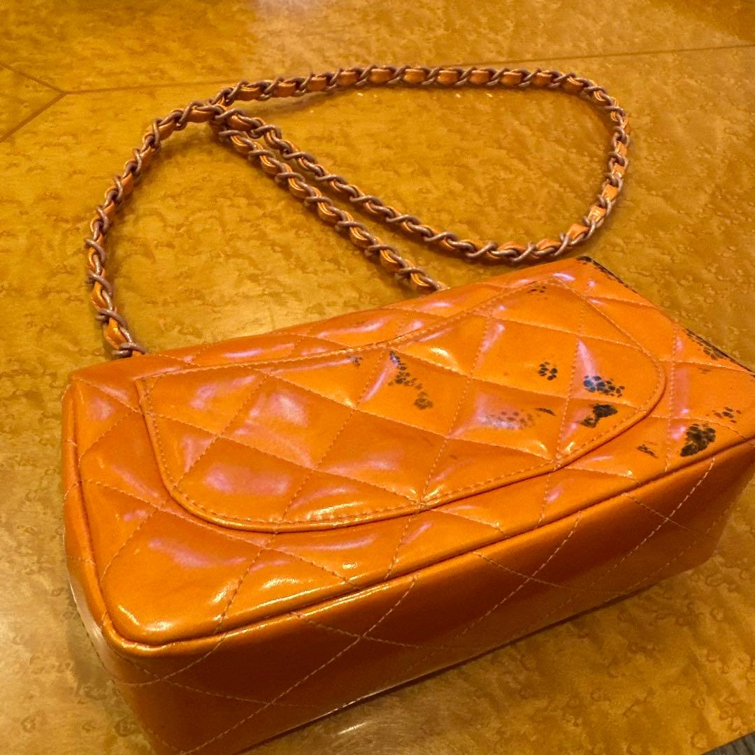 CHANEL シャネル　ミニマトラッセ　ピンクチェーン