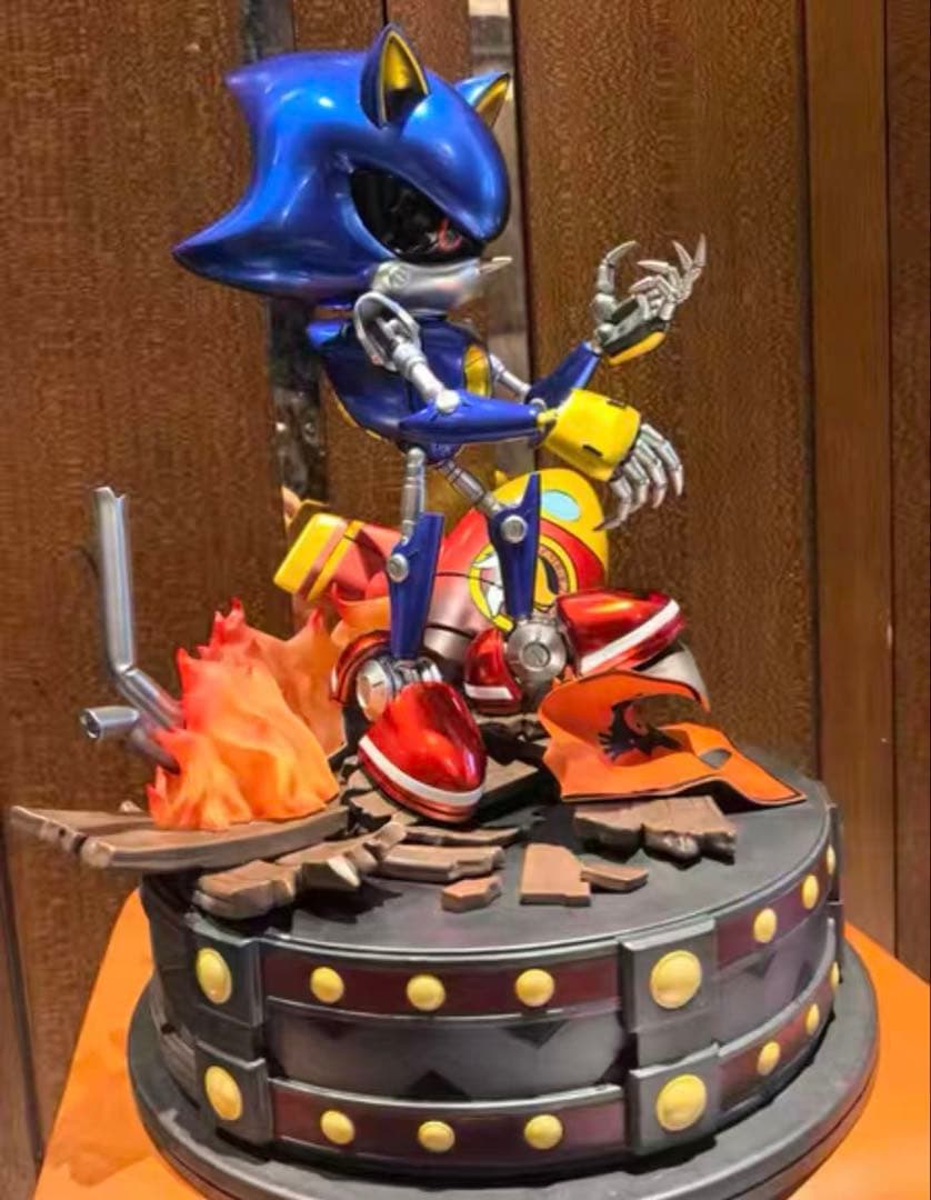 ソニック・ザ・ヘッジホッグ F4F 金属 スタチュー フィギュア