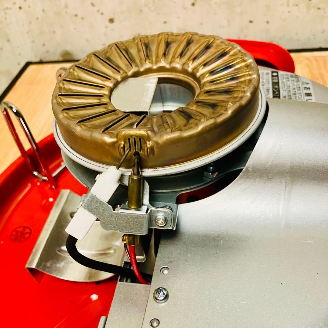 センゴクアラジン　ポータブルガスストーブ レッド SAGBF02A-R