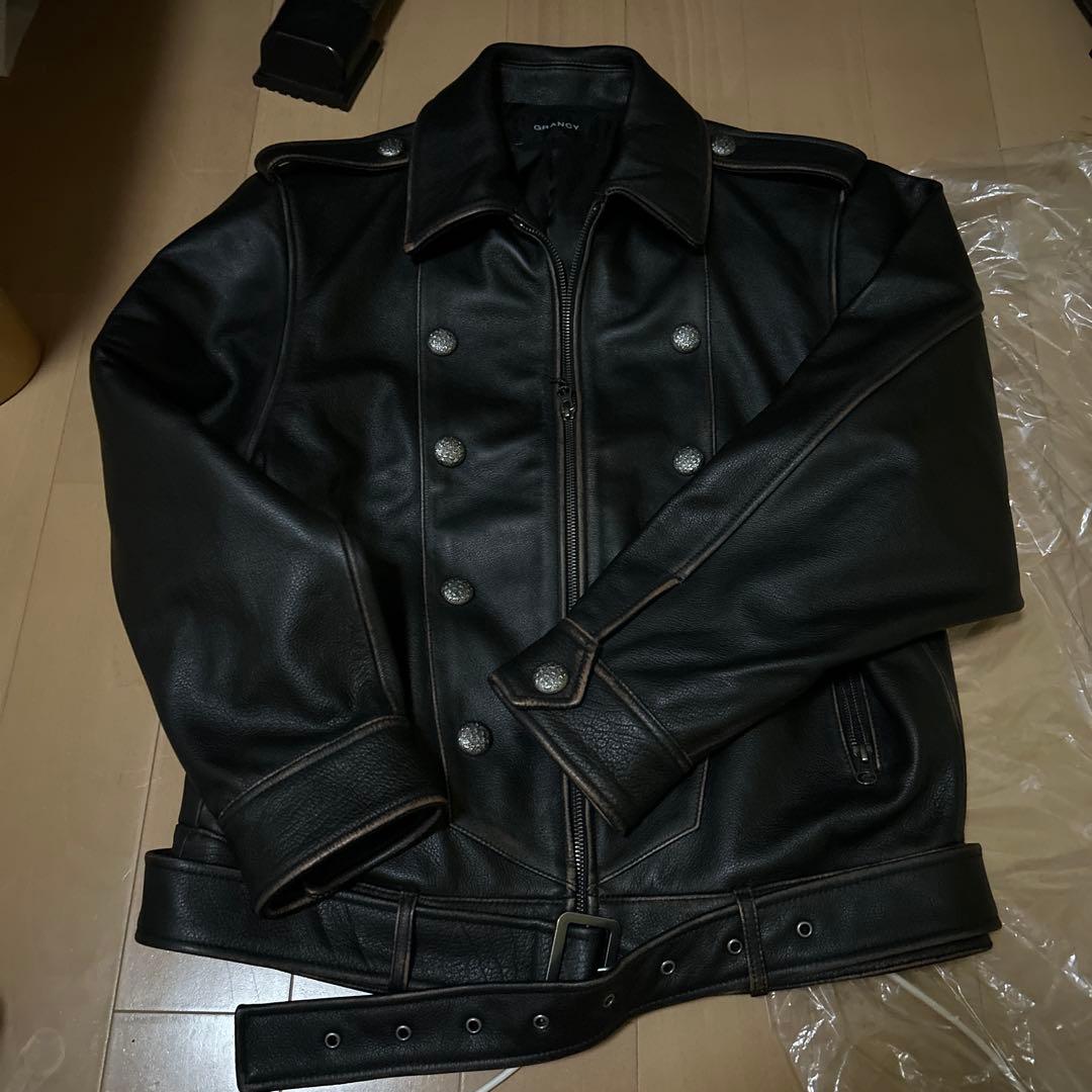 GRANCY レザーブルゾンM