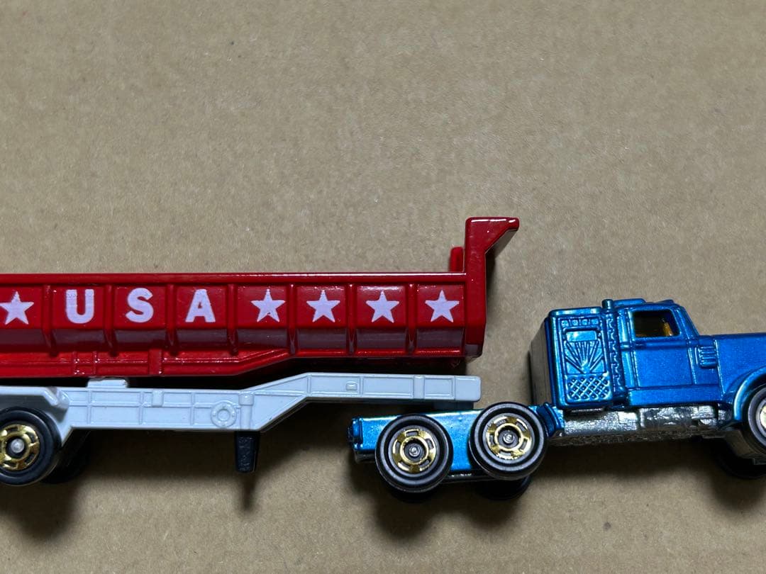 ロングトミカ ダイヤモンドレオ ダンプトレーラー