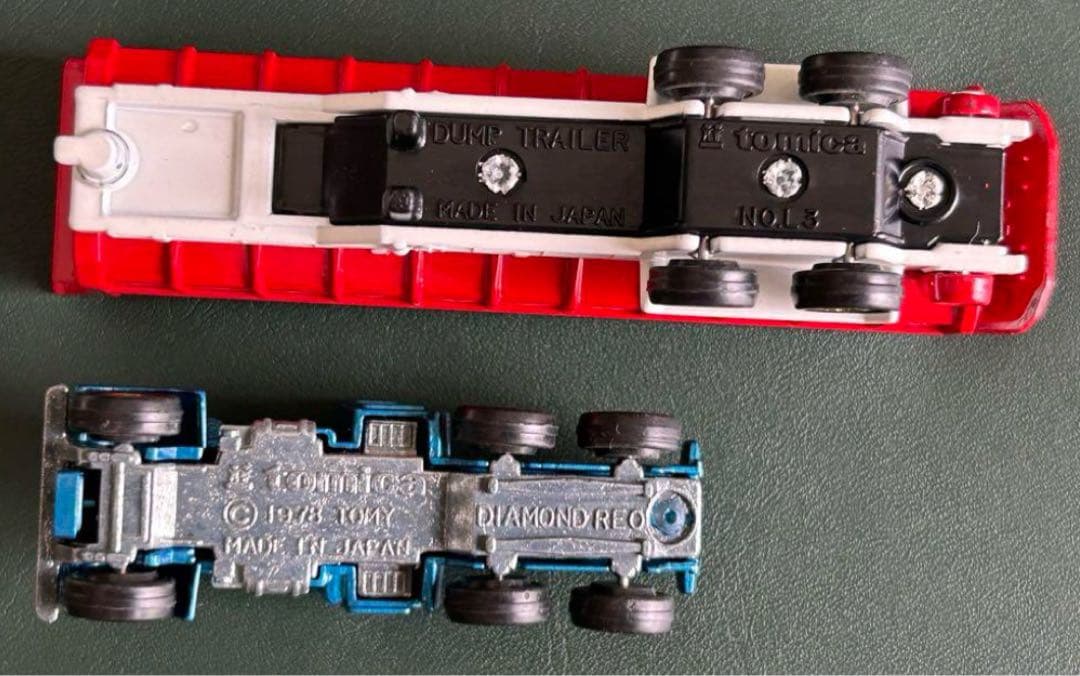 ロングトミカ ダイヤモンドレオ ダンプトレーラー