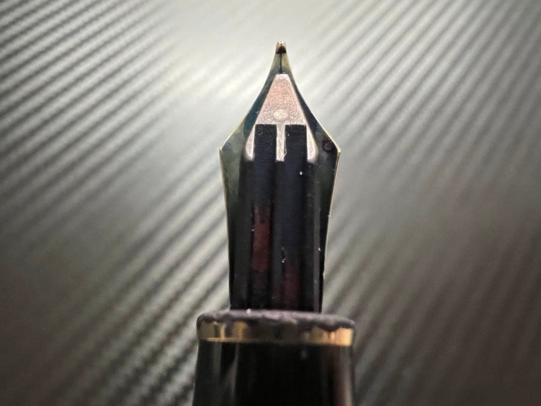 モンブラン マイスターシュテュック 144 万年筆 F 細字 ブラック 中白