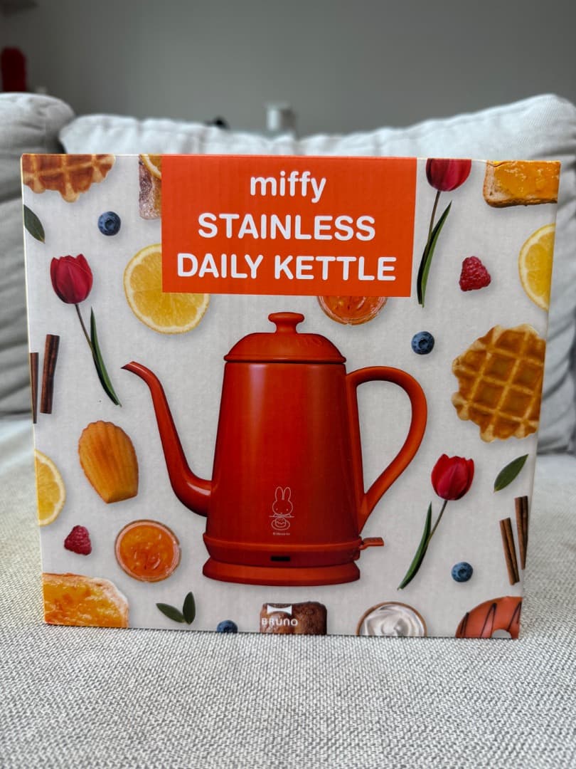 【新品】BRUNO×ミッフィー　ステンレスデイリーケトル【電気ケトル】