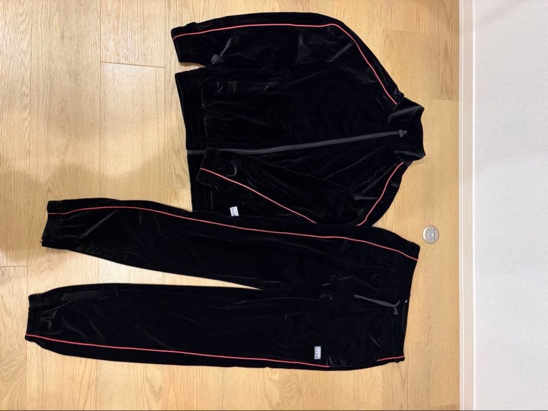 PRO CLUB プロクラブ　ベロア　セットアップ　入手困難　サイズS