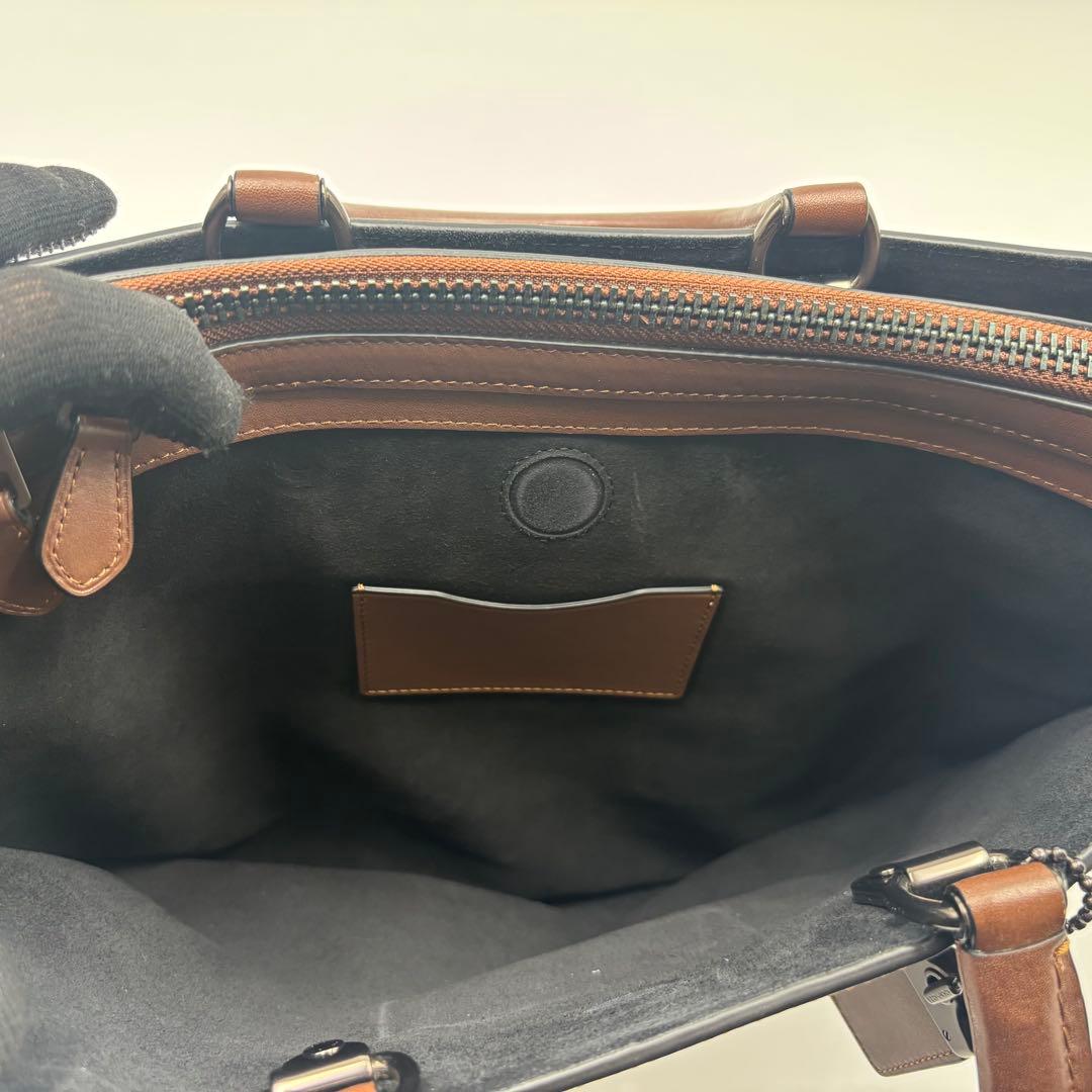 coach コーチ ビジネスバッグ　ハンドバッグ　ショルダー付き　2way 美品