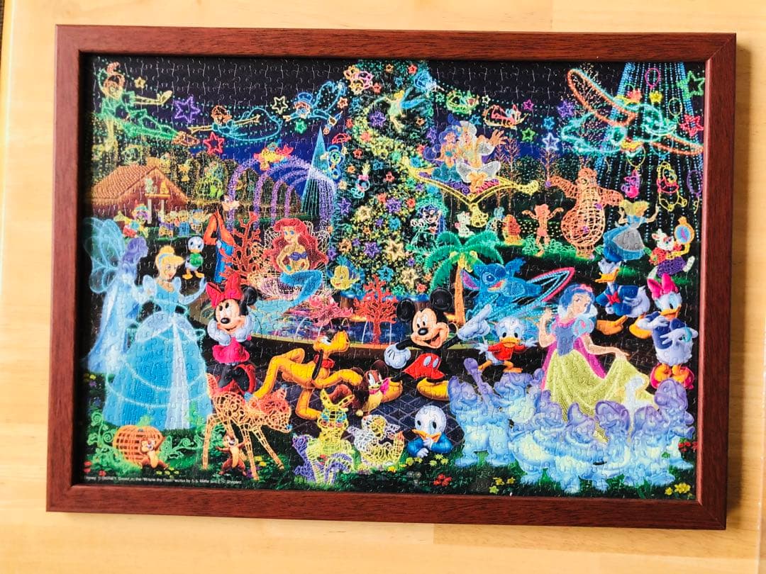 稀少)ディズニーのジグソーパズルセット　＆ おまけ付