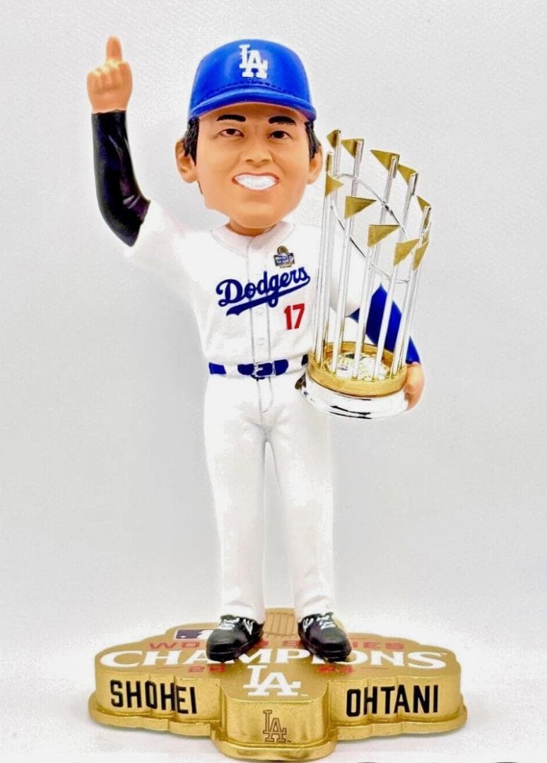 【2024体限定】大谷翔平 ゴールドバブルヘッド人形, ロサンゼルス・ドジャース