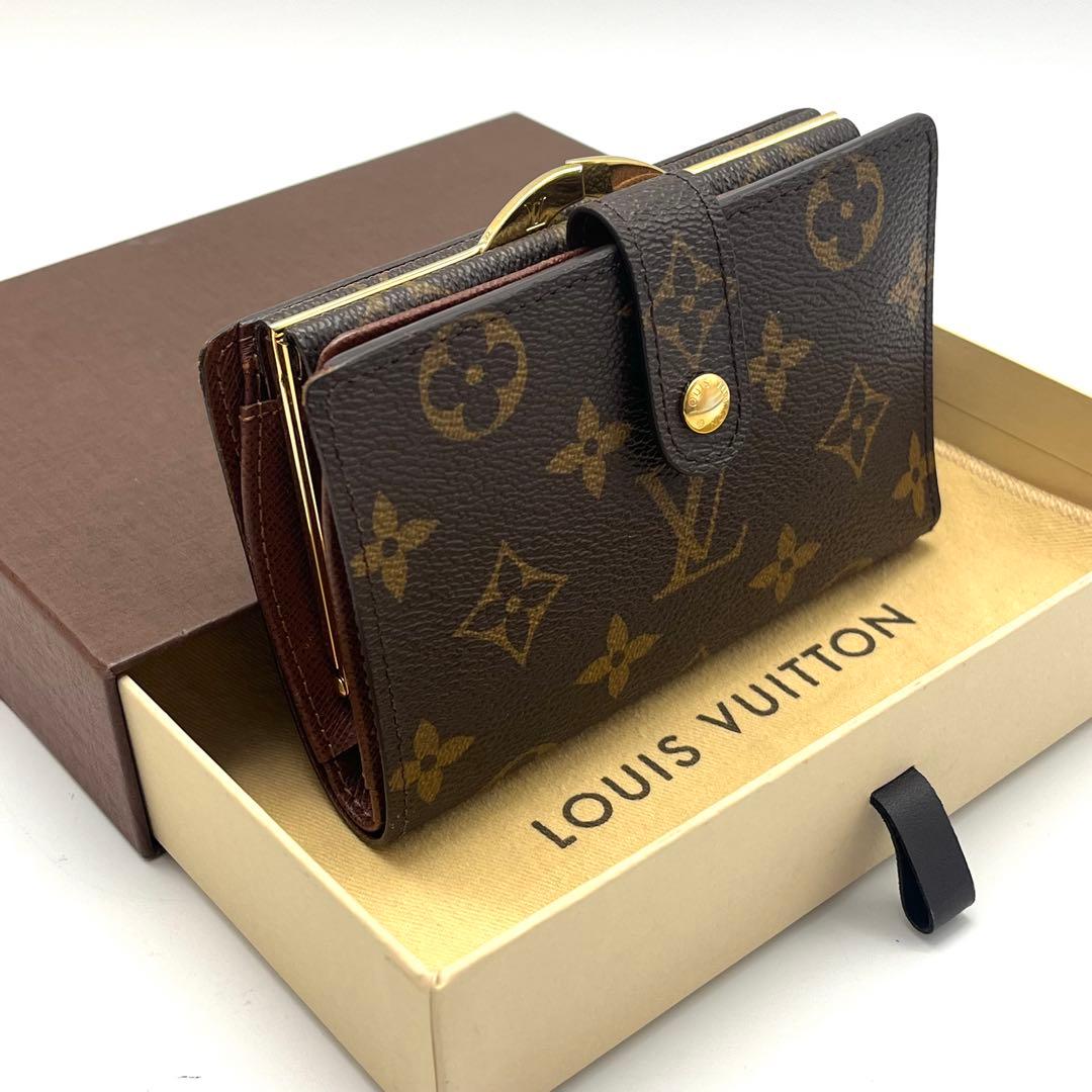 【美品】　ルイヴィトン　ポルトフォイユヴィエノワ　モノグラム　箱保存袋