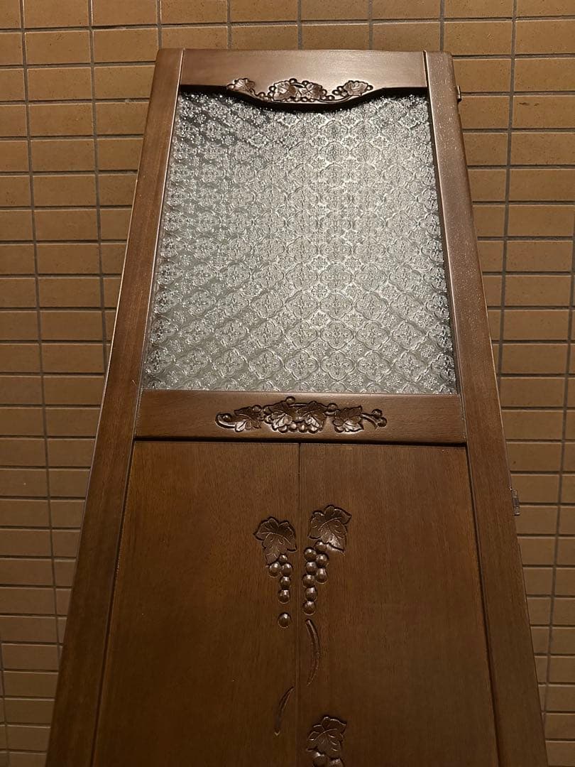 アンバーガラススクリーン　衝立　パーテーション　葡萄