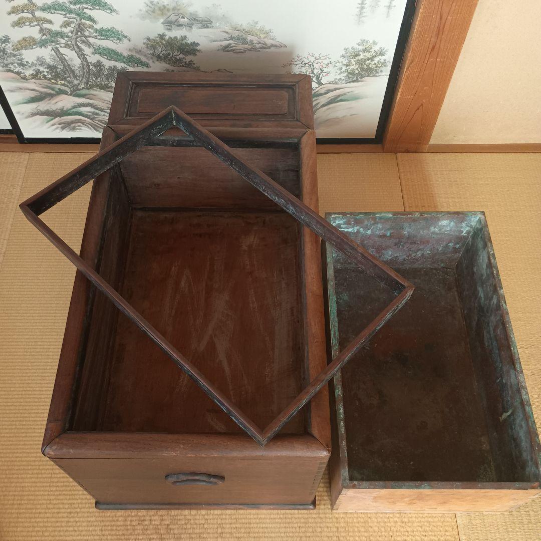 ★希少★ 関東火鉢 長方形 レトロ 骨董品 レア 送料込み