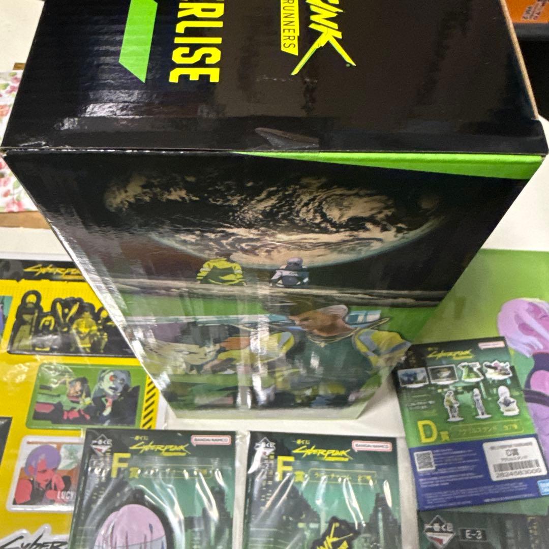 一番くじ サイバーパンク A賞 デイビッドフィギュア、下位賞付き