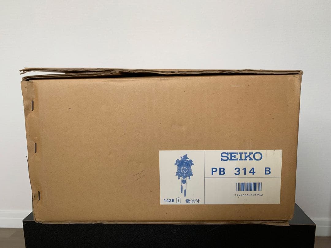 レア SEIKO PB 314 B 鳩時計　壁掛け時計　新品未使用