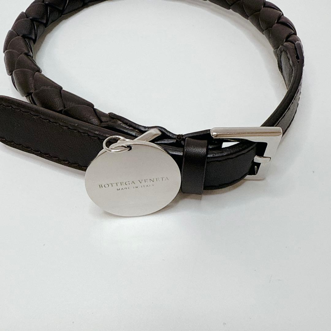 【未使用級】ボッテガヴェネタ イントレチャート ドッグリード 首輪 セット