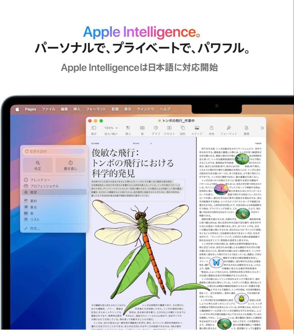 MacBookair M4 13インチ256GB 16GB