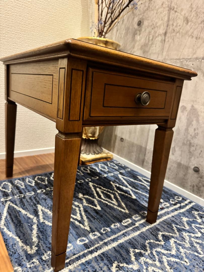 (19) ASAHIKAWA 旭川家具　サイドキャビネット　ナイトキャビネット