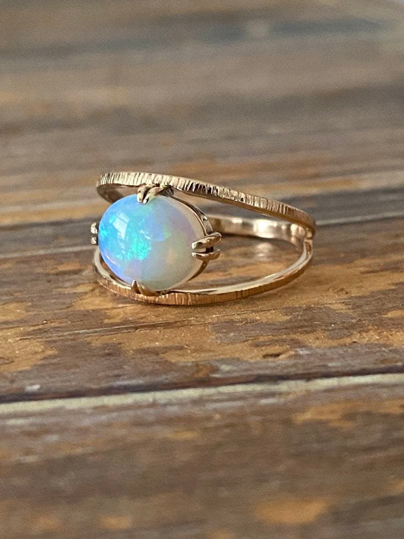 ♡理楽♡　オーダー　オパールデザインリング