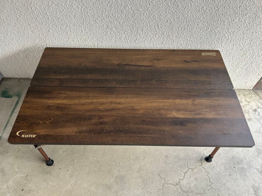 美品✨　コールマン バタフライテーブル120 マスターシリーズ