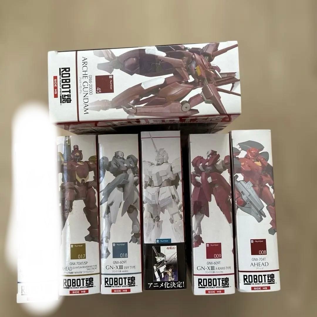 【未開封】ロボット魂 ガンダムセット売り 6点