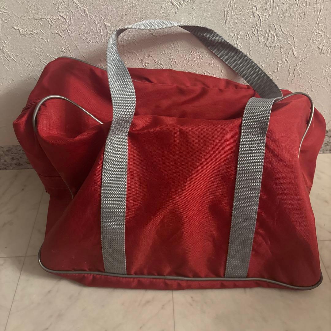 最終値下げ‼️ワッペ　旧型　旧　赤　スクバ　ワールドペガサス　スクールバック　学生