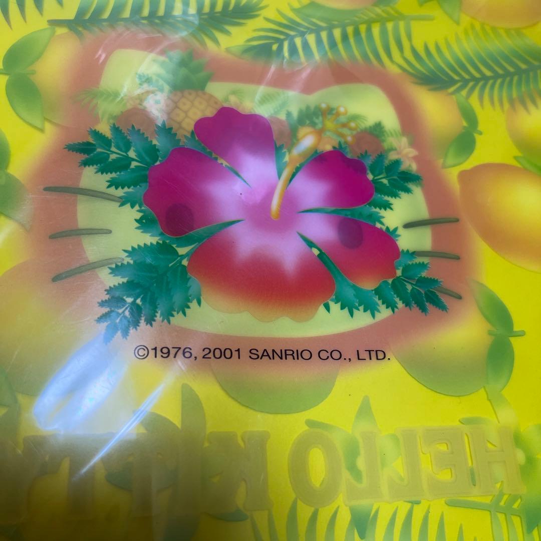 ハローキティA4クリアファイル サマー2001年製 新品未使用サンリオ レア