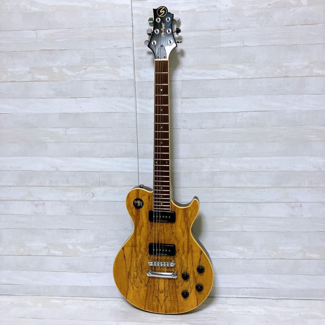 【極美品】Greg Bennett AV-5 エレキギター スポルテッドメイプル