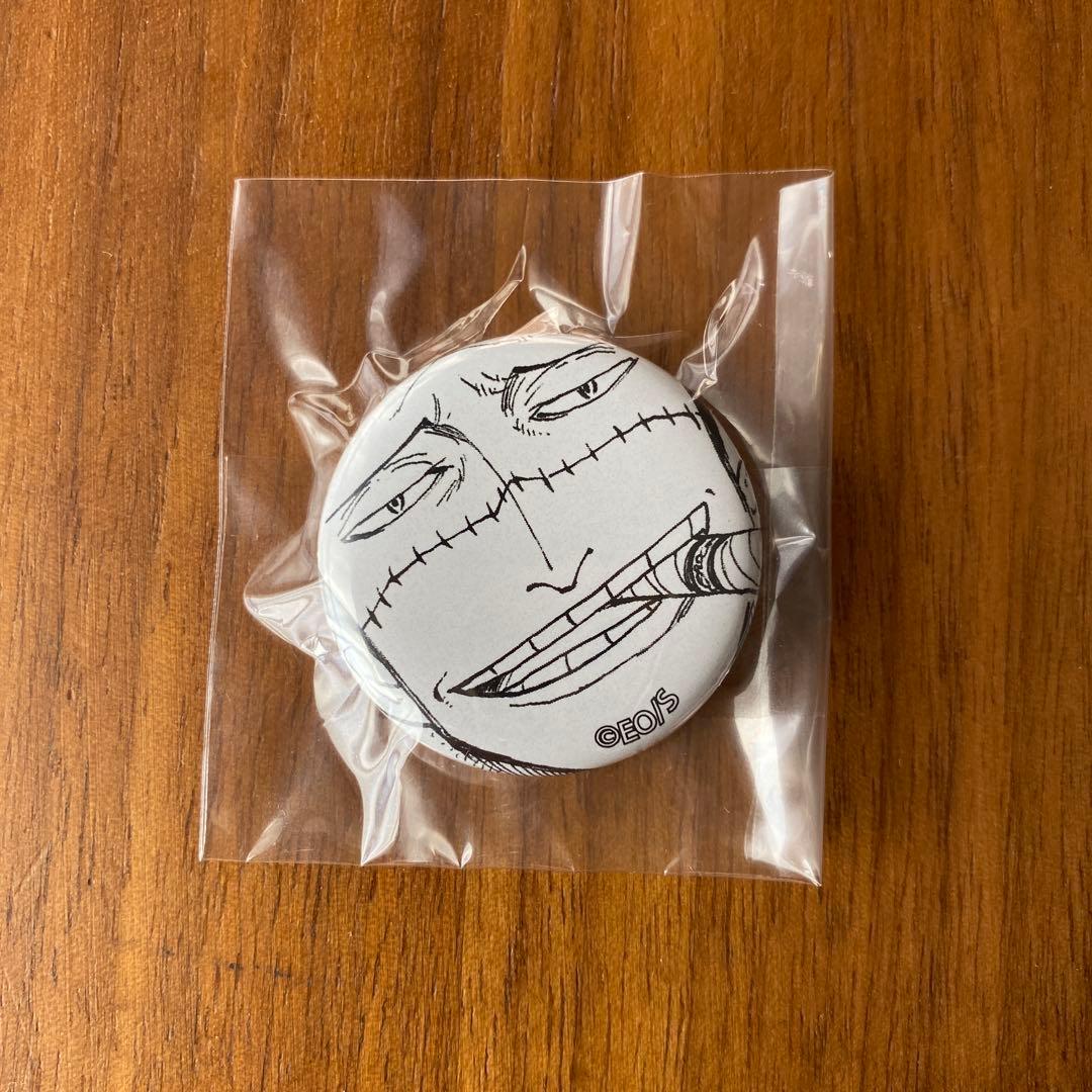 ワンピース　ALL FACES 缶バッジ　クロコダイル