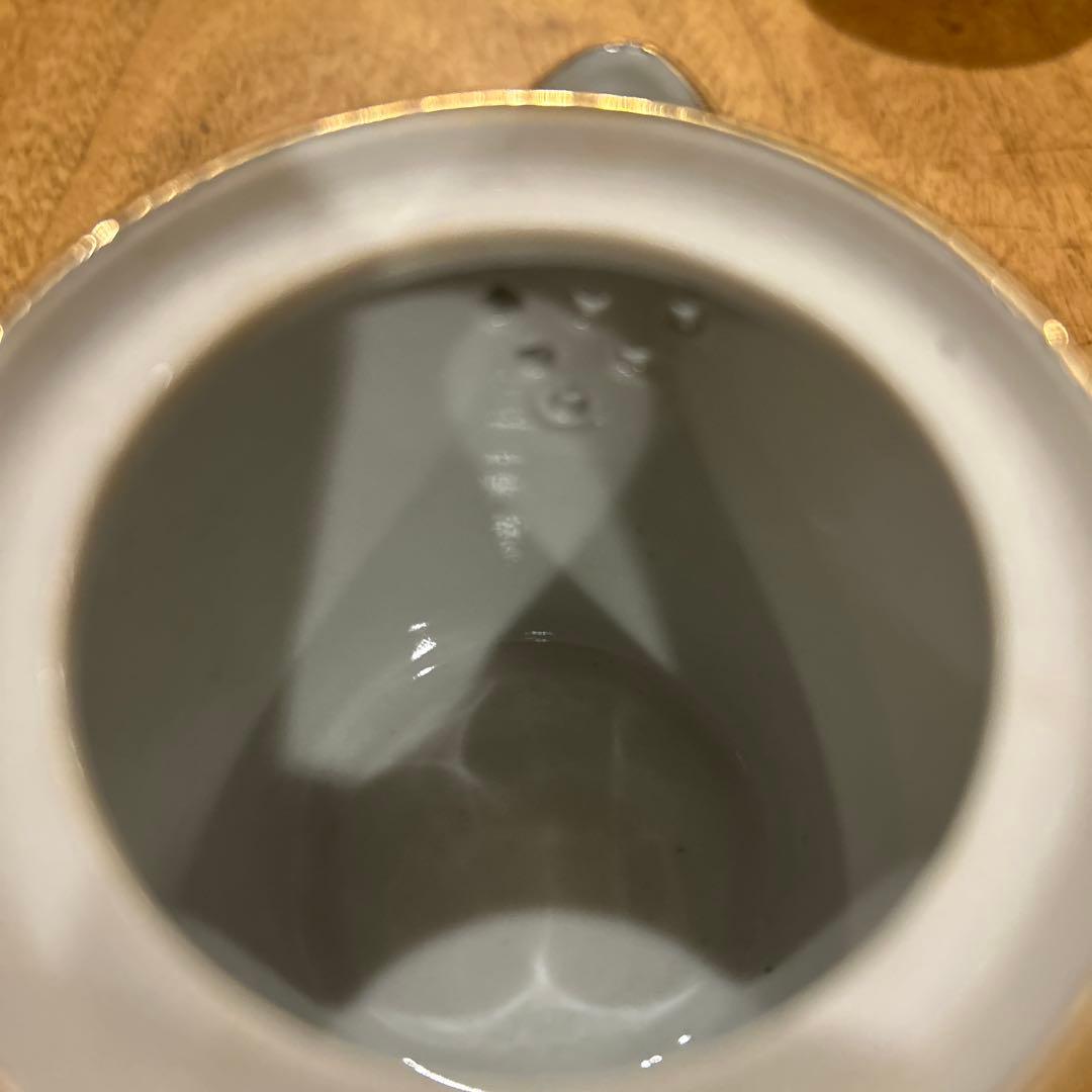 九谷焼　茶道具 小茶器（宝瓶）　手描き　豪華金花詰　急須　湯呑み揃え