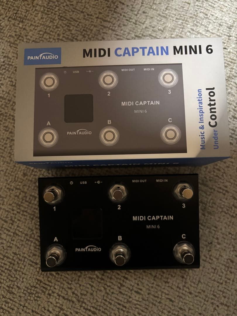 ギター PAINT AUDIO MIDI CAPTAIN MINI 6