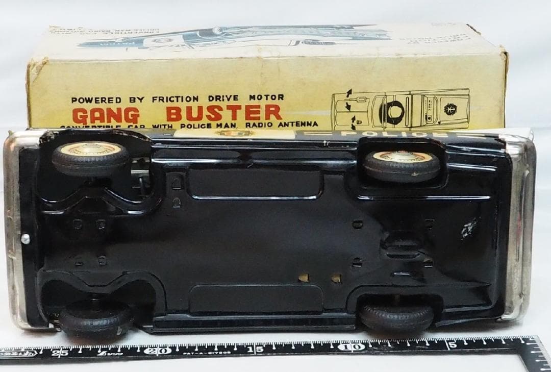 イチコー【ビュイック エレクトラ ギャングバスター】ブリキ tin car箱付