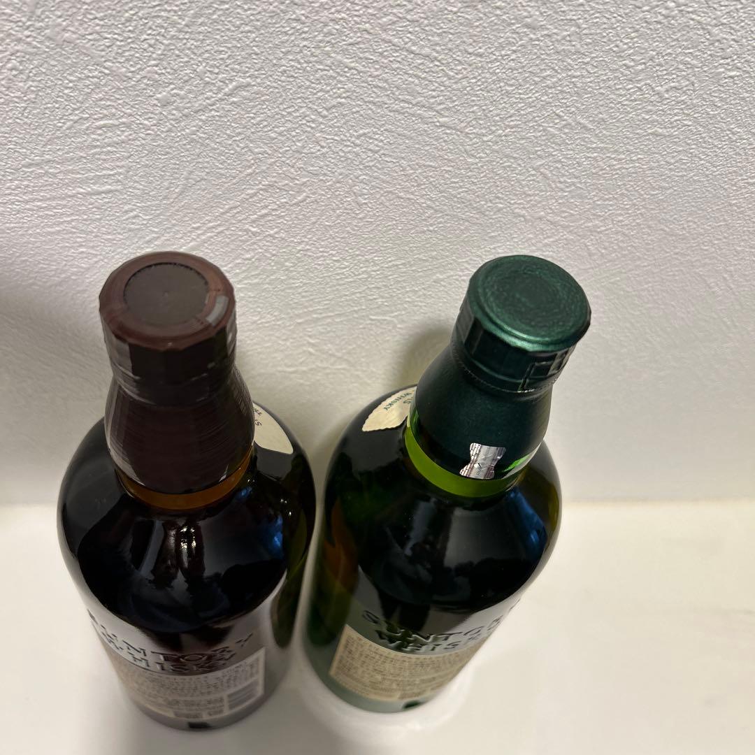 山崎＆白州12年　シングルモルトウイスキー ２本セット