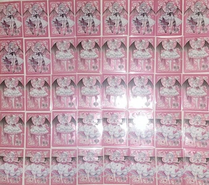 東方Project レミリア・スカーレット ダイソー クリアカード