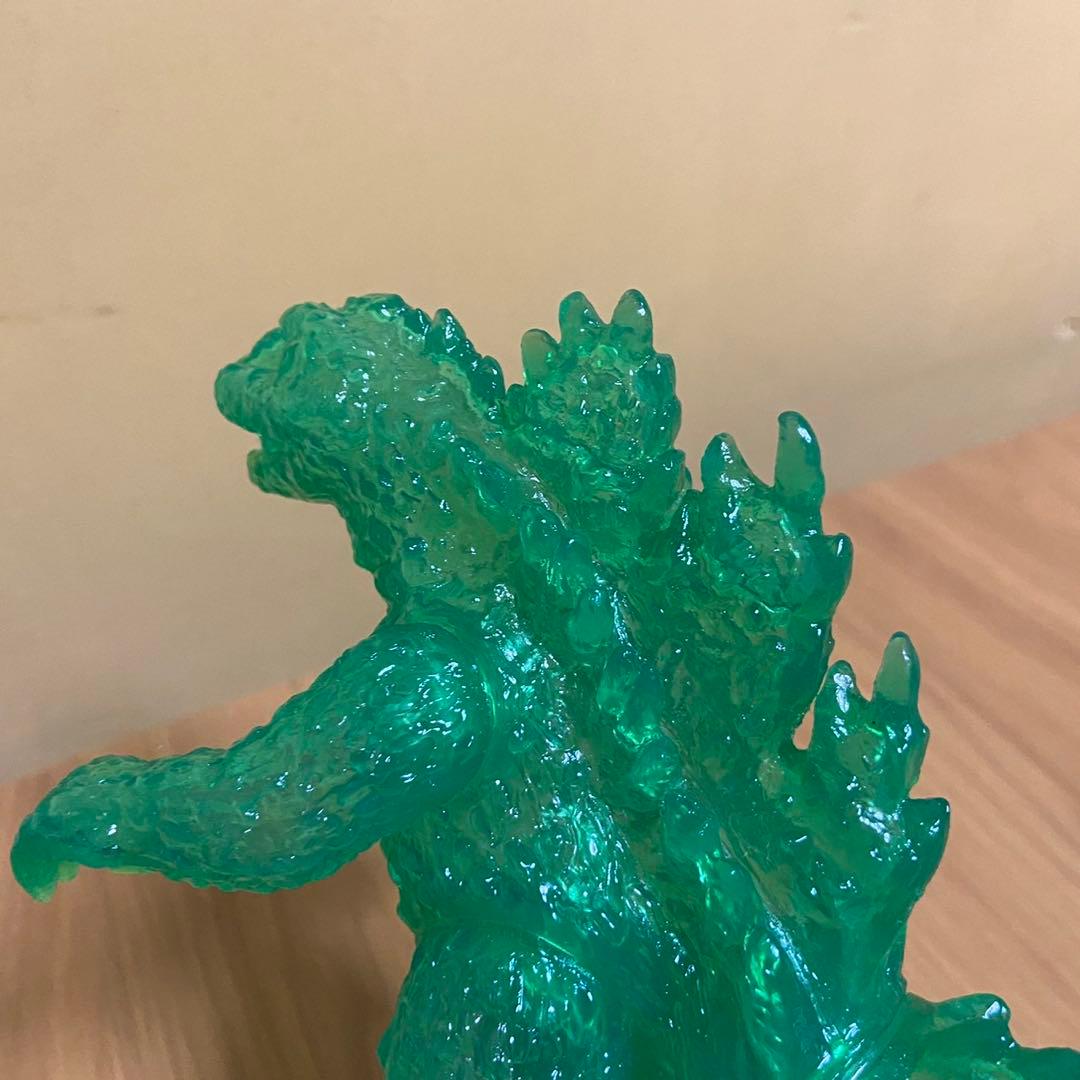 ポピー キングザウルス ゴジラ クリアー緑成型 ソフビ 5450