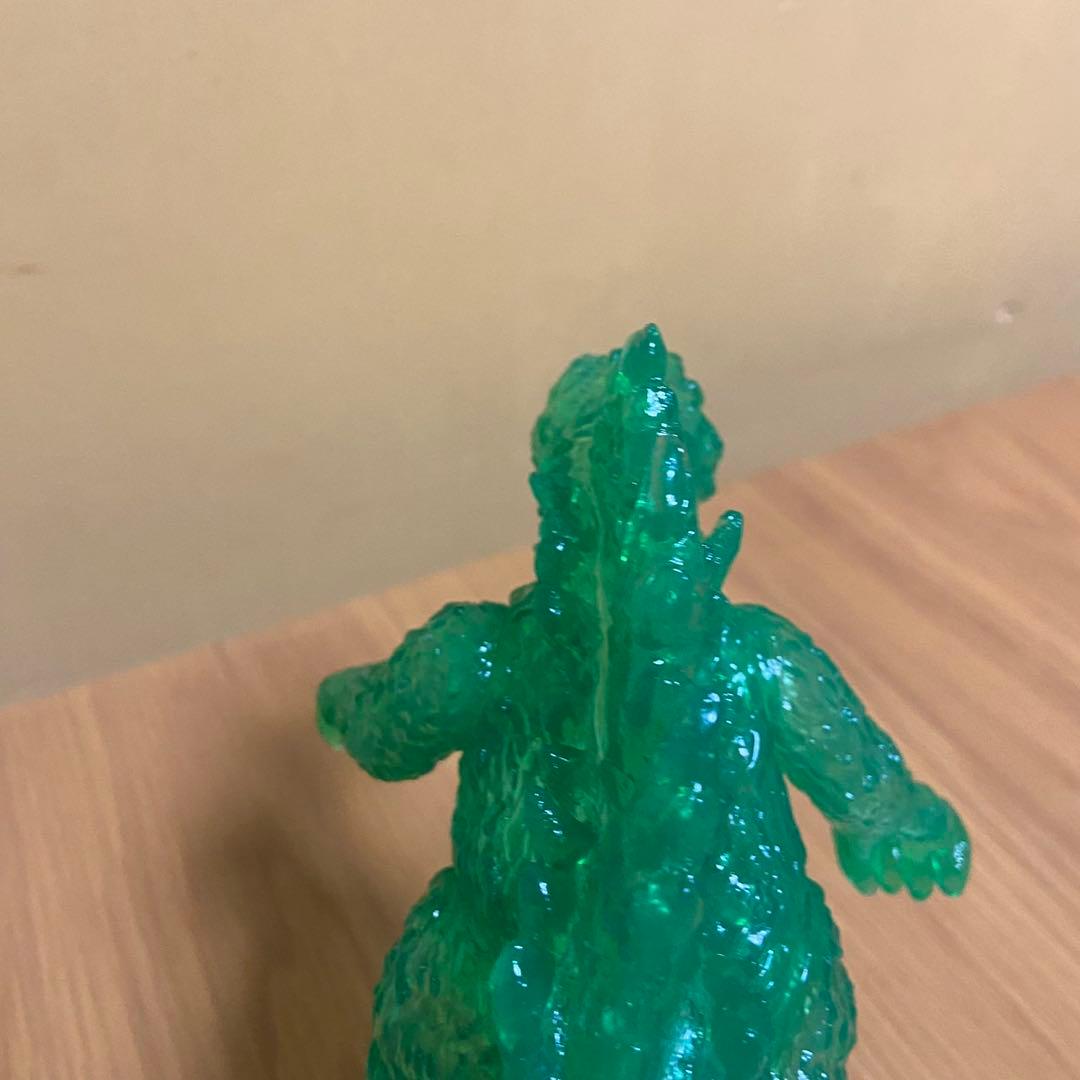 ポピー キングザウルス ゴジラ クリアー緑成型 ソフビ 5450