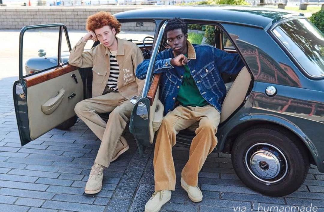 定価14万　human made ヒューマンメイド　スエード　ジャケットnigo