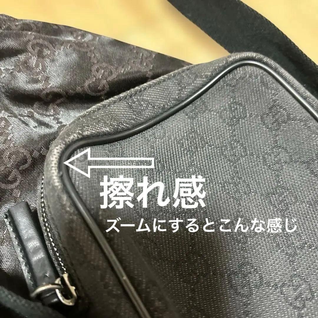【GUCCI 】値下げ中！美品ブラック ショルダーバッグ