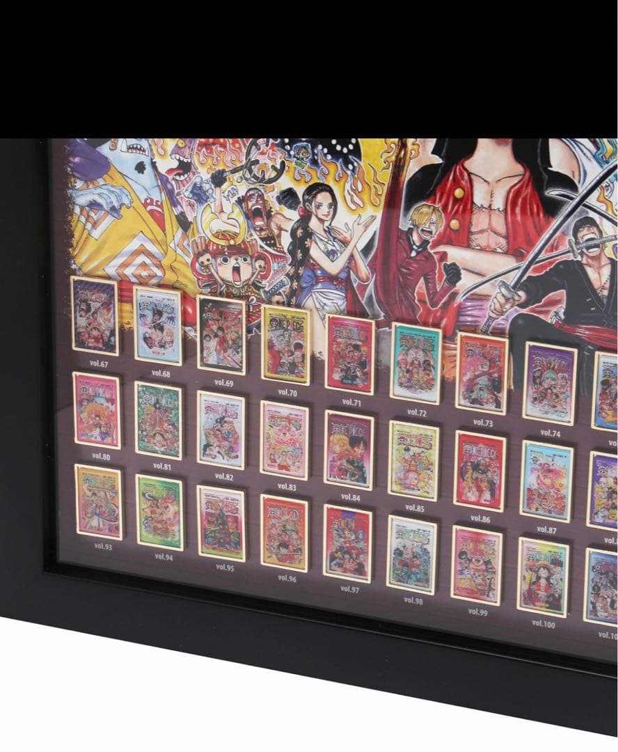 ONE PIECE ワンピース 連載25周年記念 額装ピンズセット