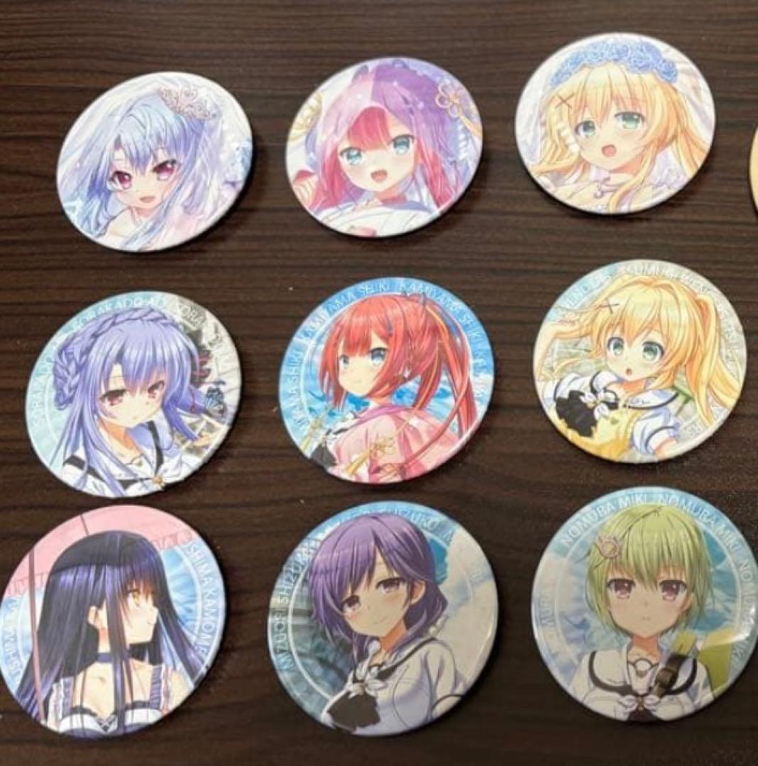 d*9様 Summer Pockets 缶バッジ セット