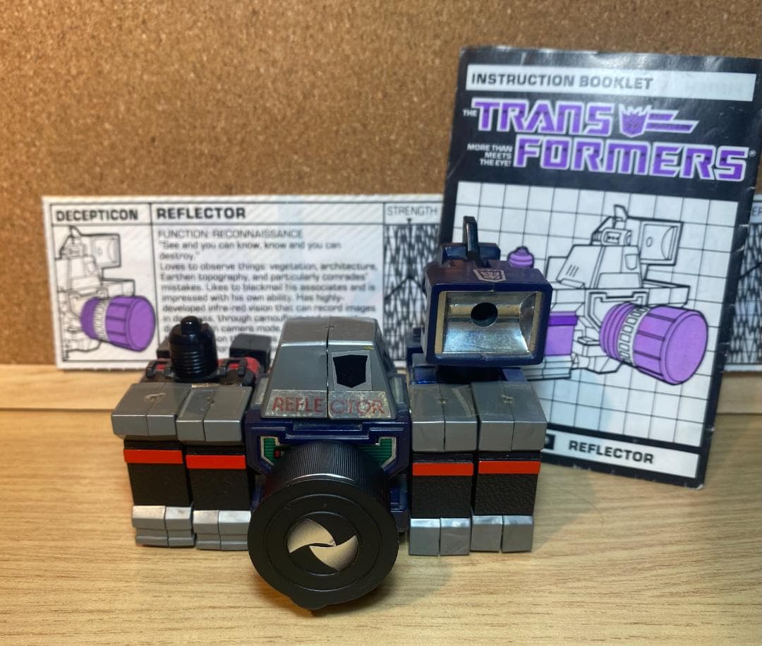 レトロ トランスフォーマー G1 リフレクター REFLECTOR 1983