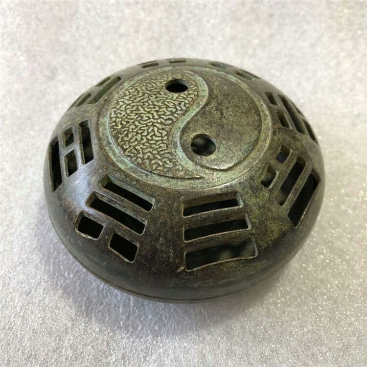 古玩古工芸品銅器銅燻香炉八卦小香炉