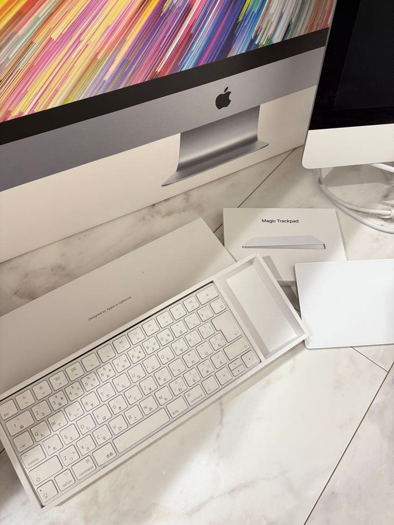 27インチApple iMac 512GB 本体 + キーボード・マウス
