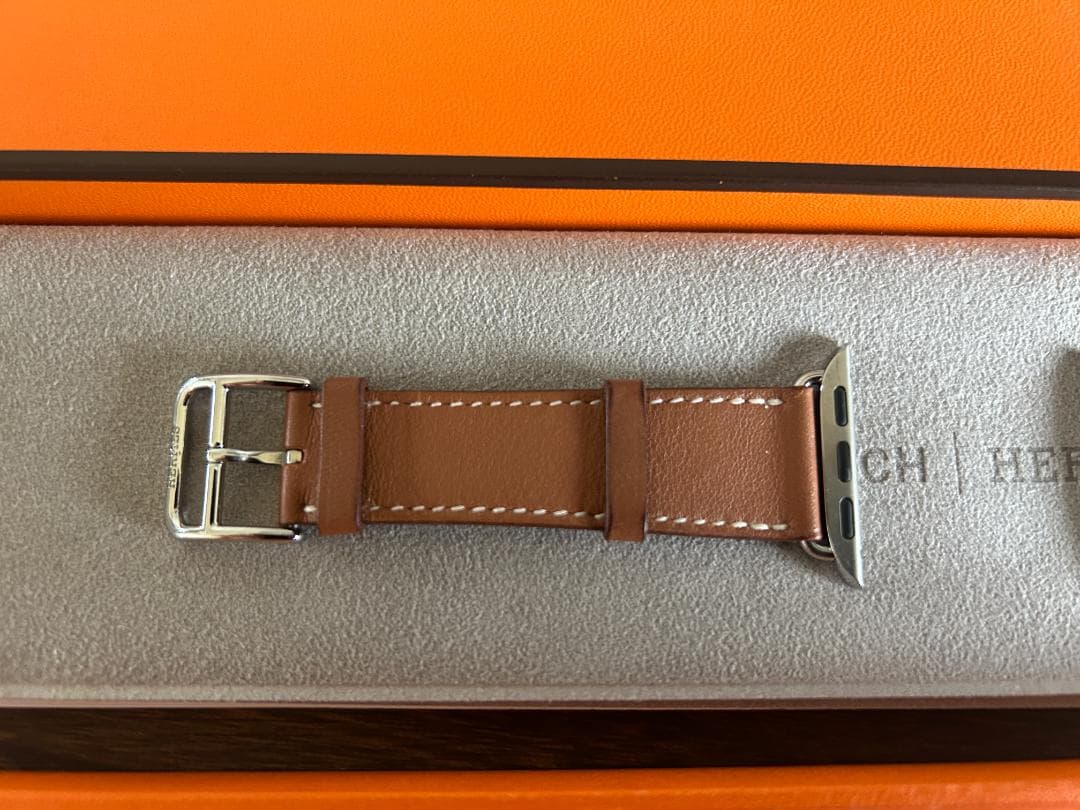Apple Watch エルメス　ゴールド　ブラウン　HERMES