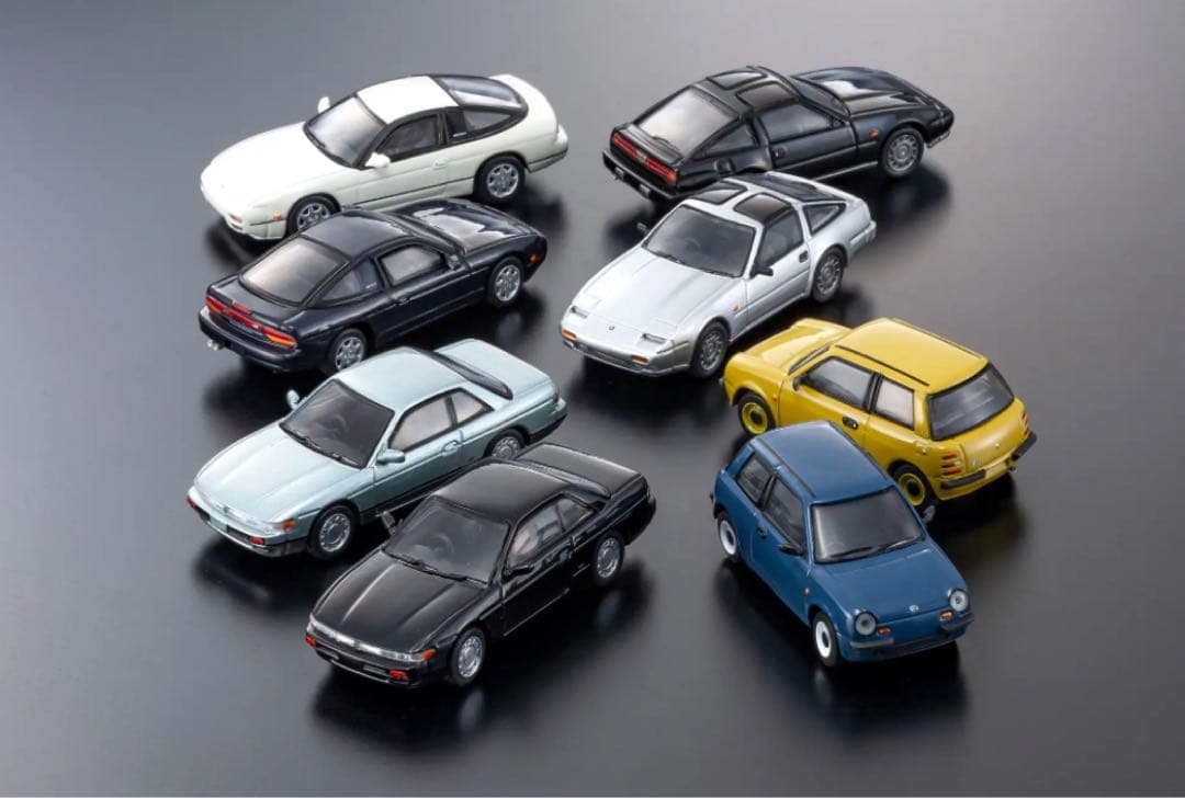 絶版全8台★KYOSHO64Collection02NISSAN★匿名メルカリ便
