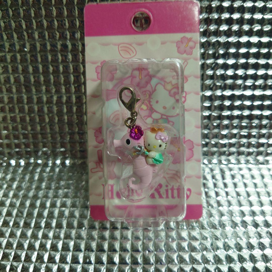 平成レトロ サンリオキティ タツノオトシゴ ファスナーマスコット　ご当地キティ